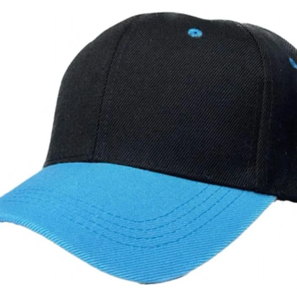 NWOT Black and Turquoise Blue Baseball Cap